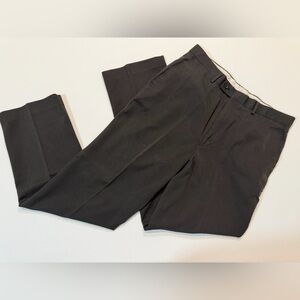 Louis Raphael Men's Black Dress Trousers